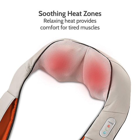 Image of Portable Cervical Neck, Shoulder, Back, Leg, butt and foot Heat Massager