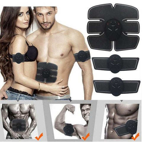 Image of 3 In 1 Intelligent EMS Fitness Abdominal Body Slimming Belt Unisex