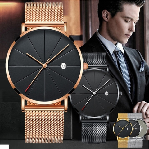 Image of OLMECA Luxury Casual Men and Women Wristwatch