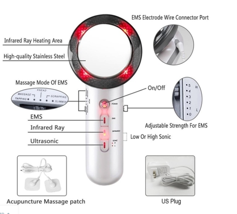 Image of UltraSonic Slimming Cellulite Remover 3 In 1