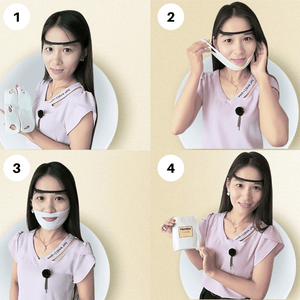 Miracle V-Shaped Slimming Mask (4 Pieces/Set)