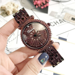 DIMINI Luxury Unisex Diamond Stone Watch