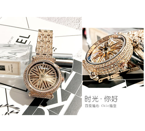 Image of DIMINI Luxury Unisex Diamond Stone Watch
