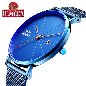 OLMECA Luxury Casual Men and Women Wristwatch