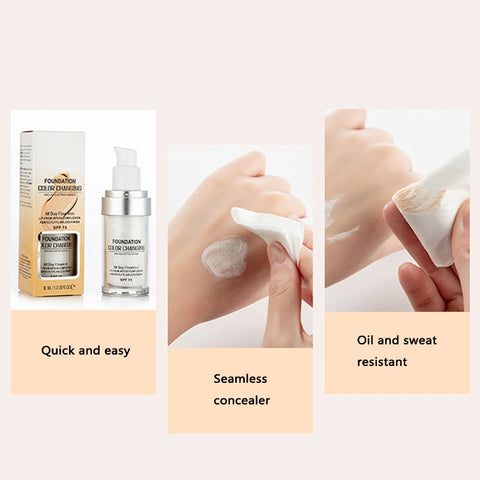 Image of SkinMatch Color Changing Foundation
