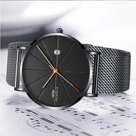 Image of OLMECA Luxury Casual Men and Women Wristwatch