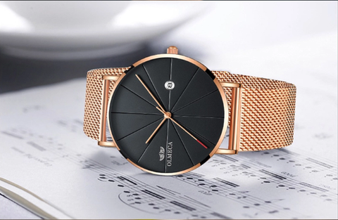 Image of OLMECA Luxury Casual Men and Women Wristwatch